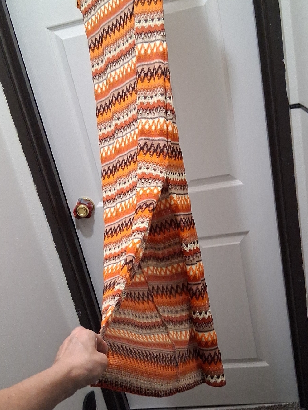 1970's Vibe Sleeveless Summer Knit Maxi Dress - Picture 3 of 3